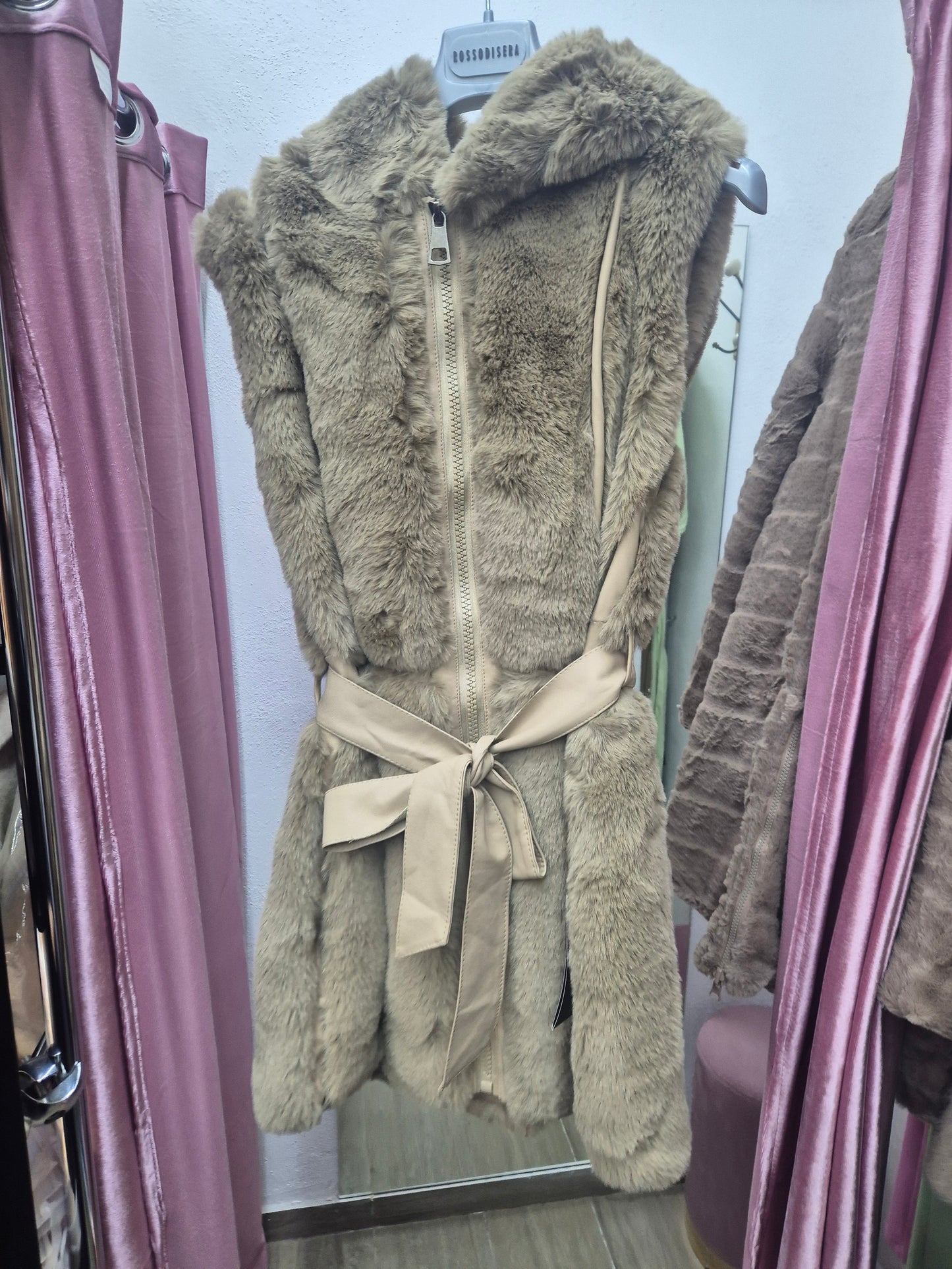 Gilet eco pelliccia