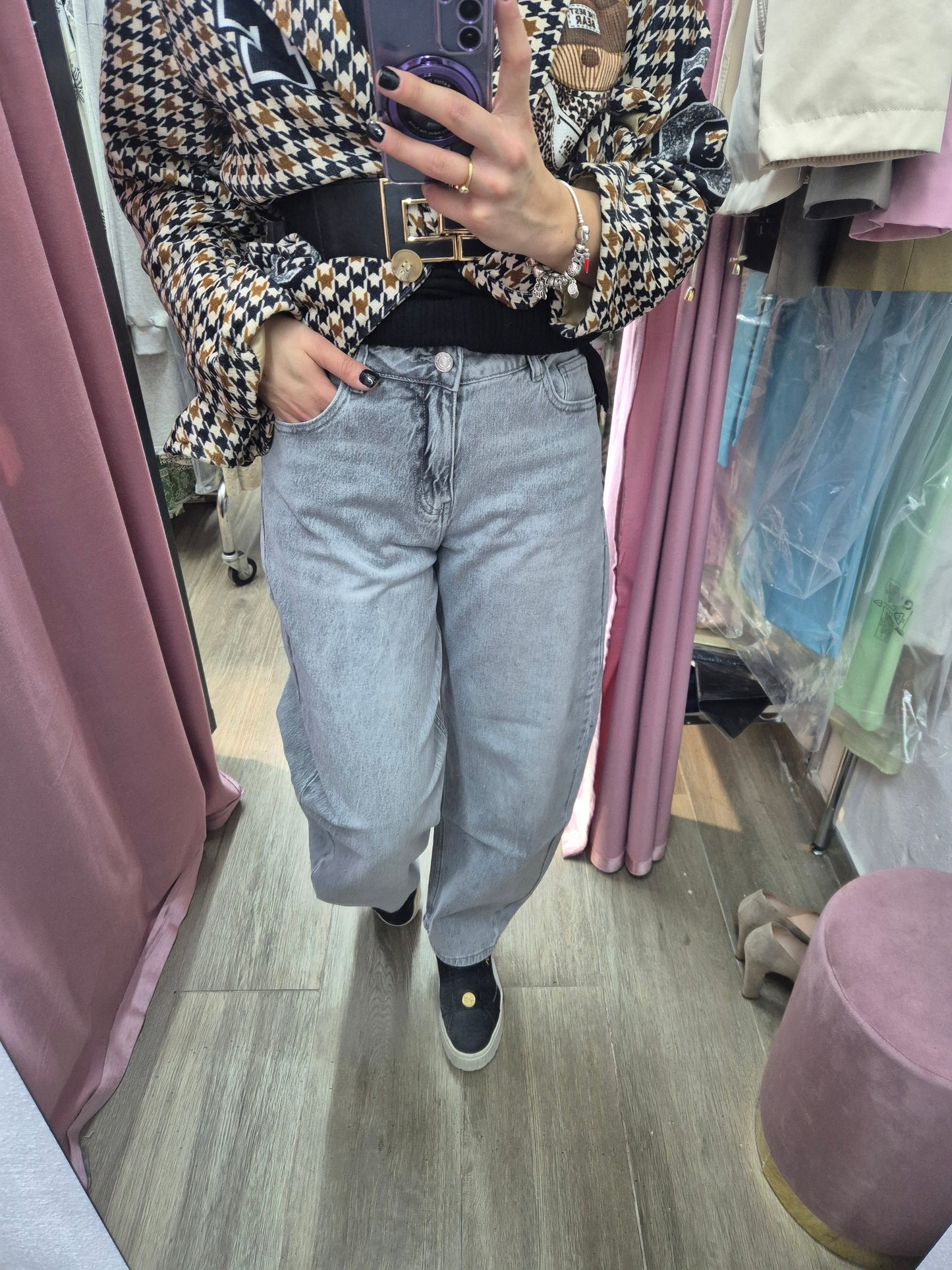 Balloon fit grigio