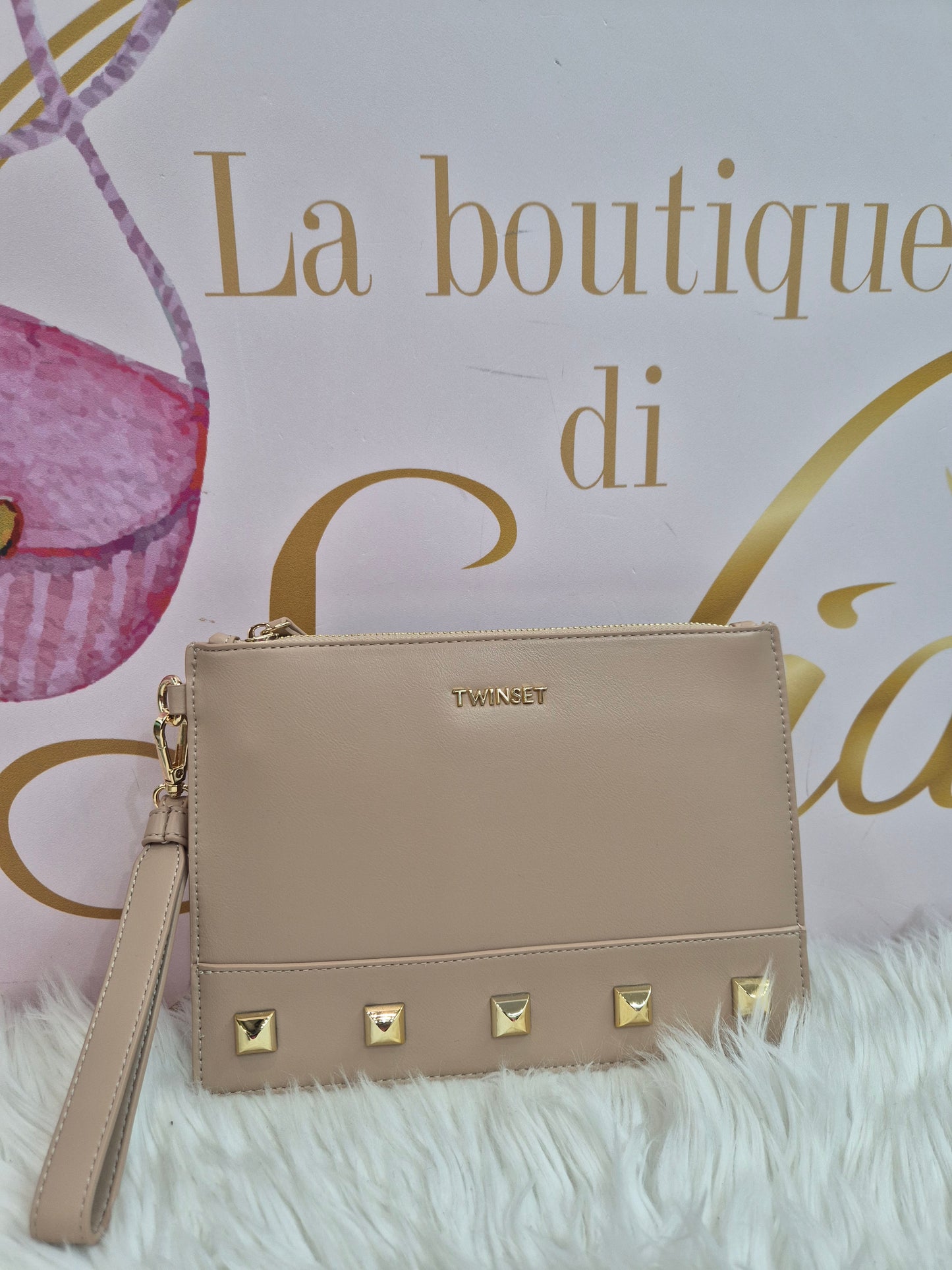 Pochette Twin beige