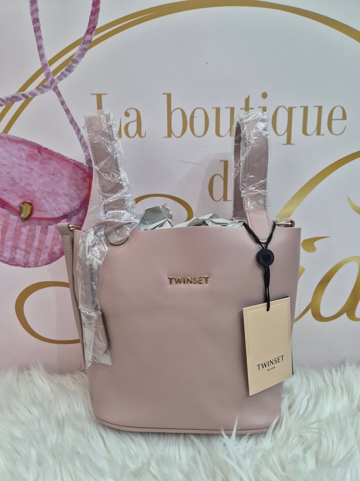 Secchiello Twin rosa