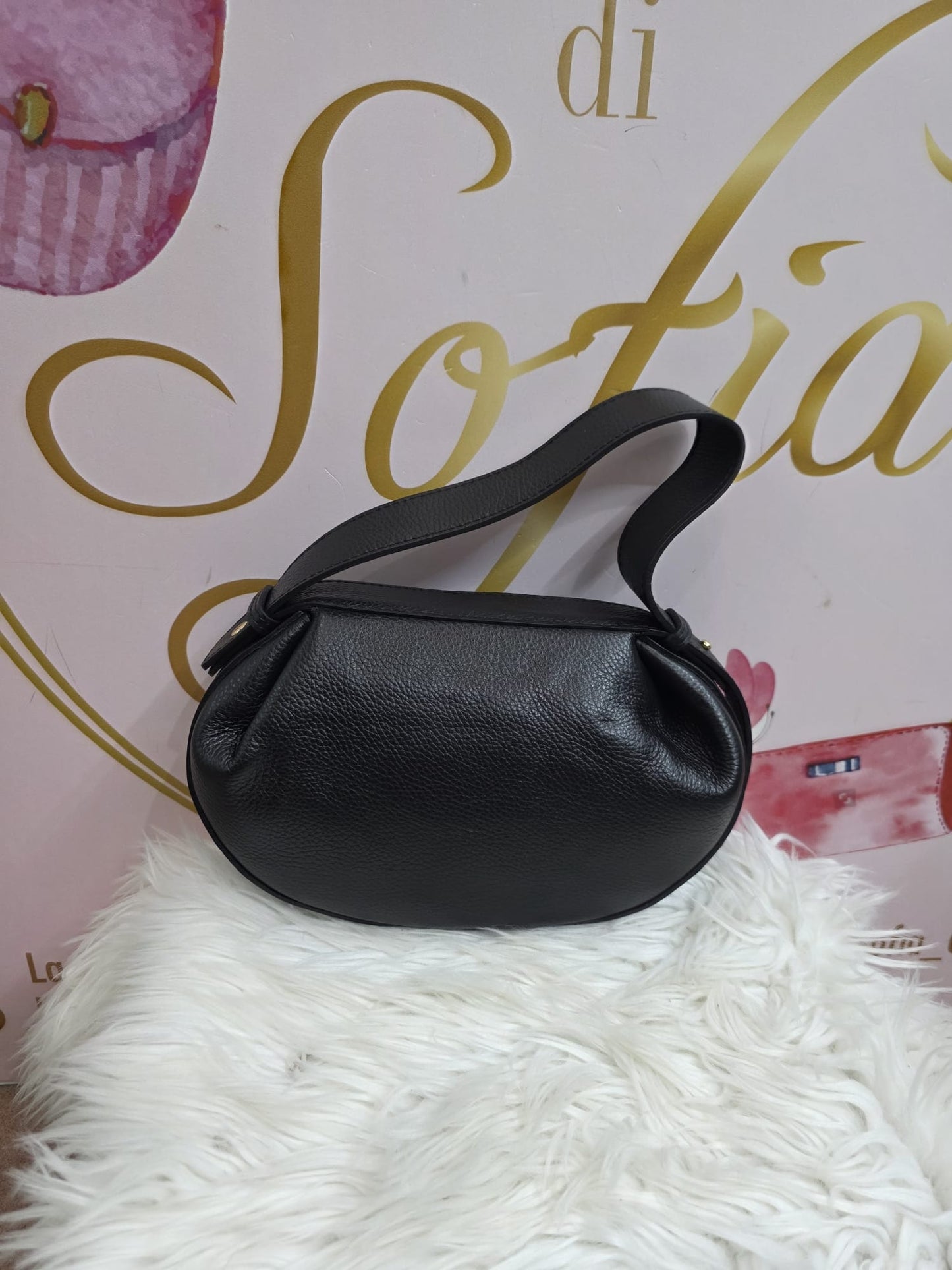 Borsa morbida vera pelle