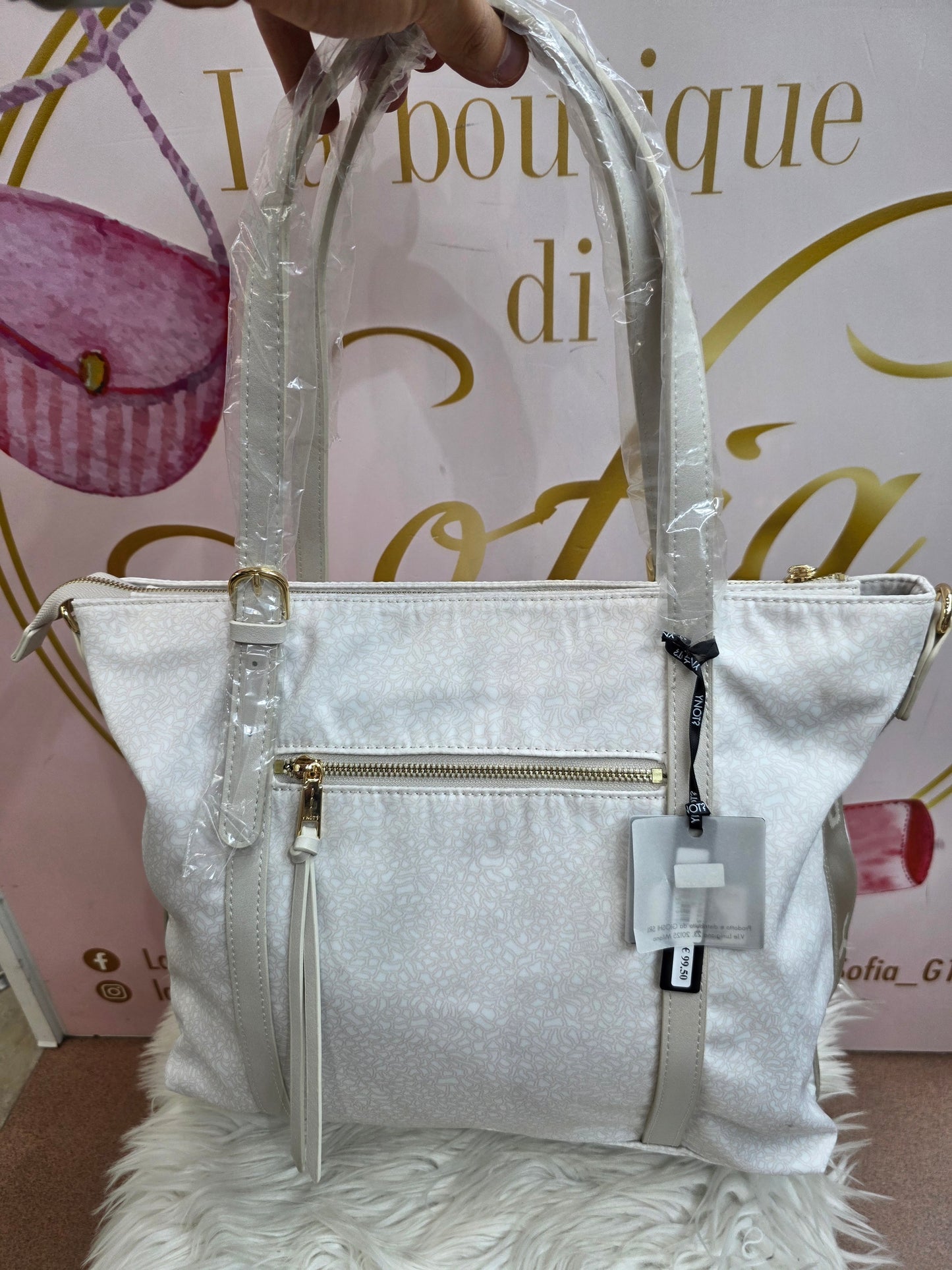 Shopper grande ynot impermeabile