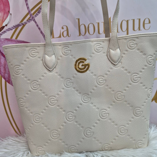 Gabriella shopper bag panna