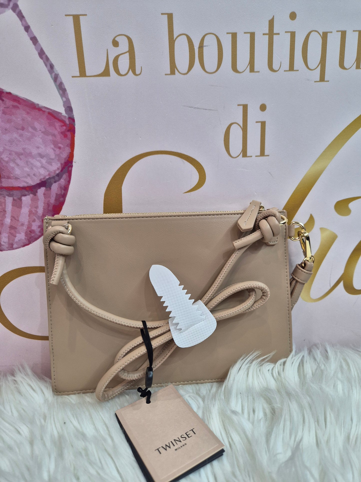 Pochette Twin beige