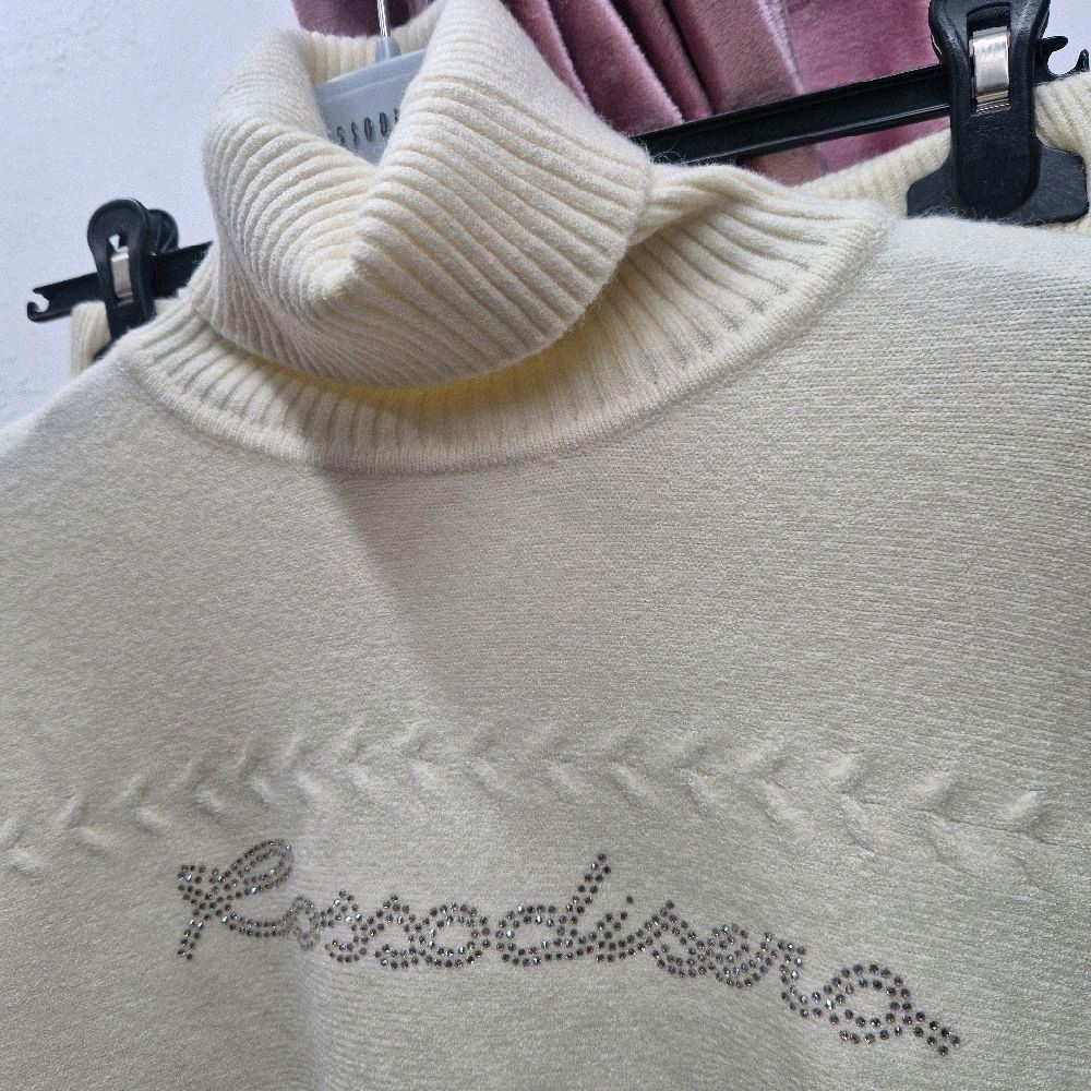 Coordinato Rosso di Sera treccia