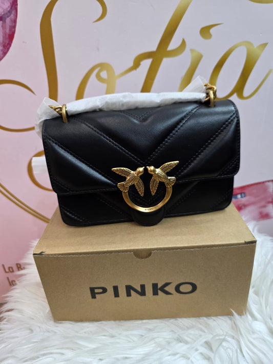 Pinko love one intarsi mini