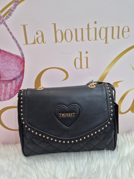Tracolla Twin nera