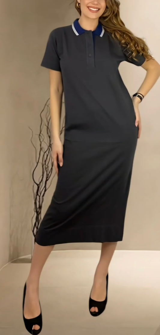 Abito polo grigio invicta