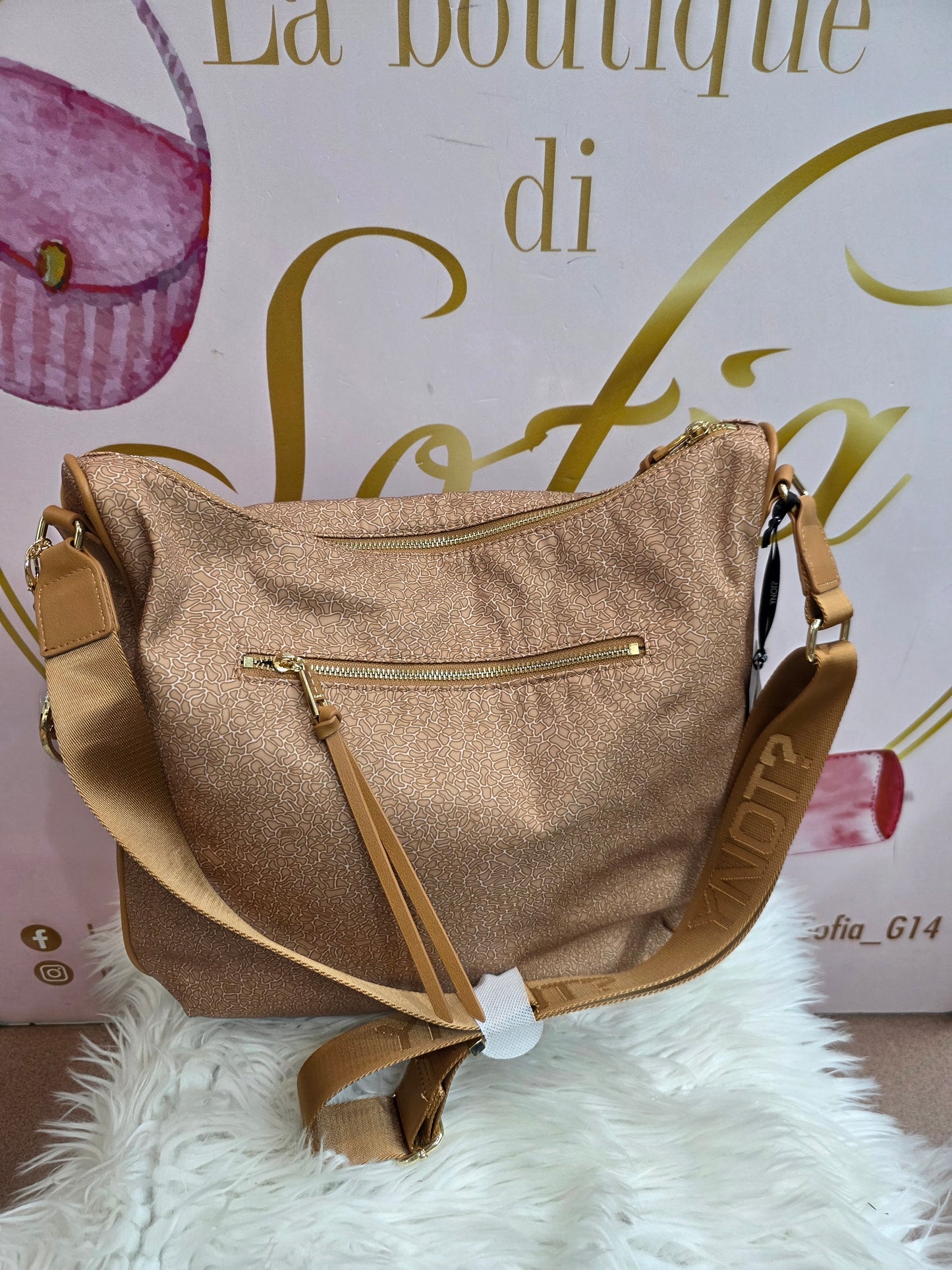 Borsa ynot in tessuto impermeabile