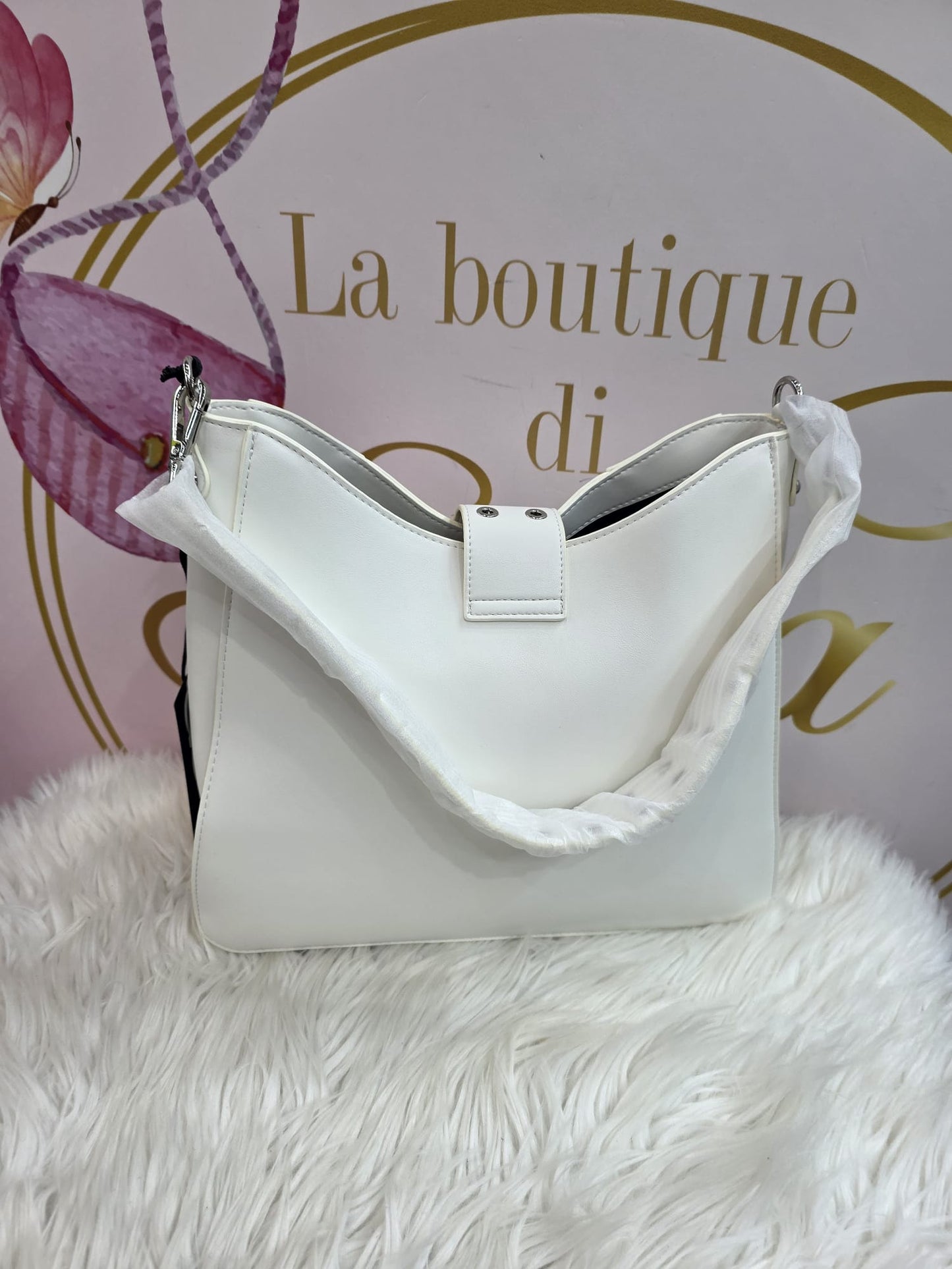Shopper bag bianca