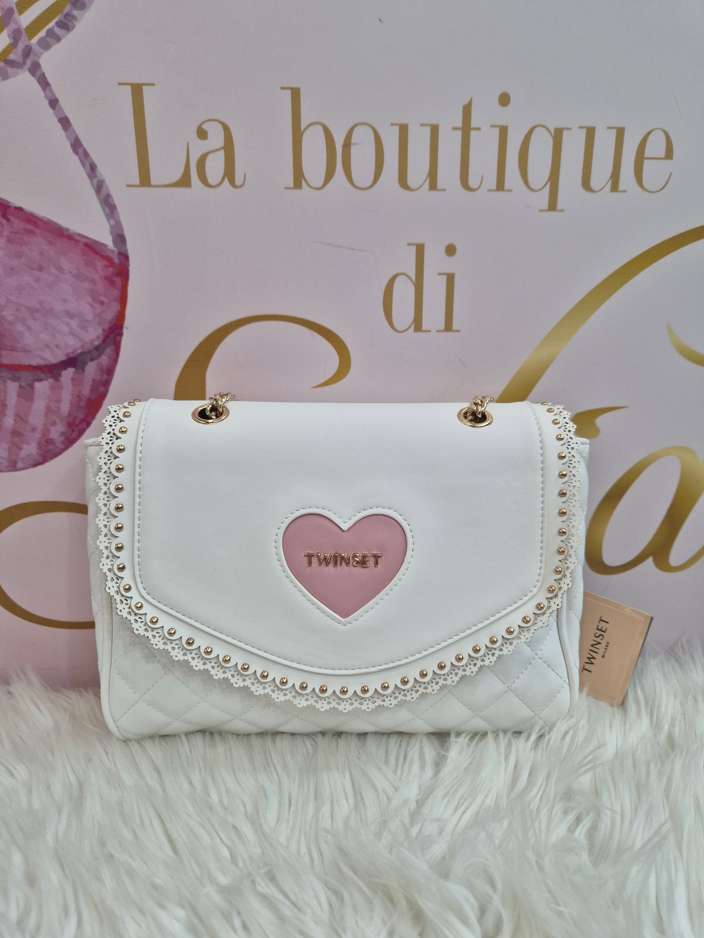 Tracolla Bianca Twin