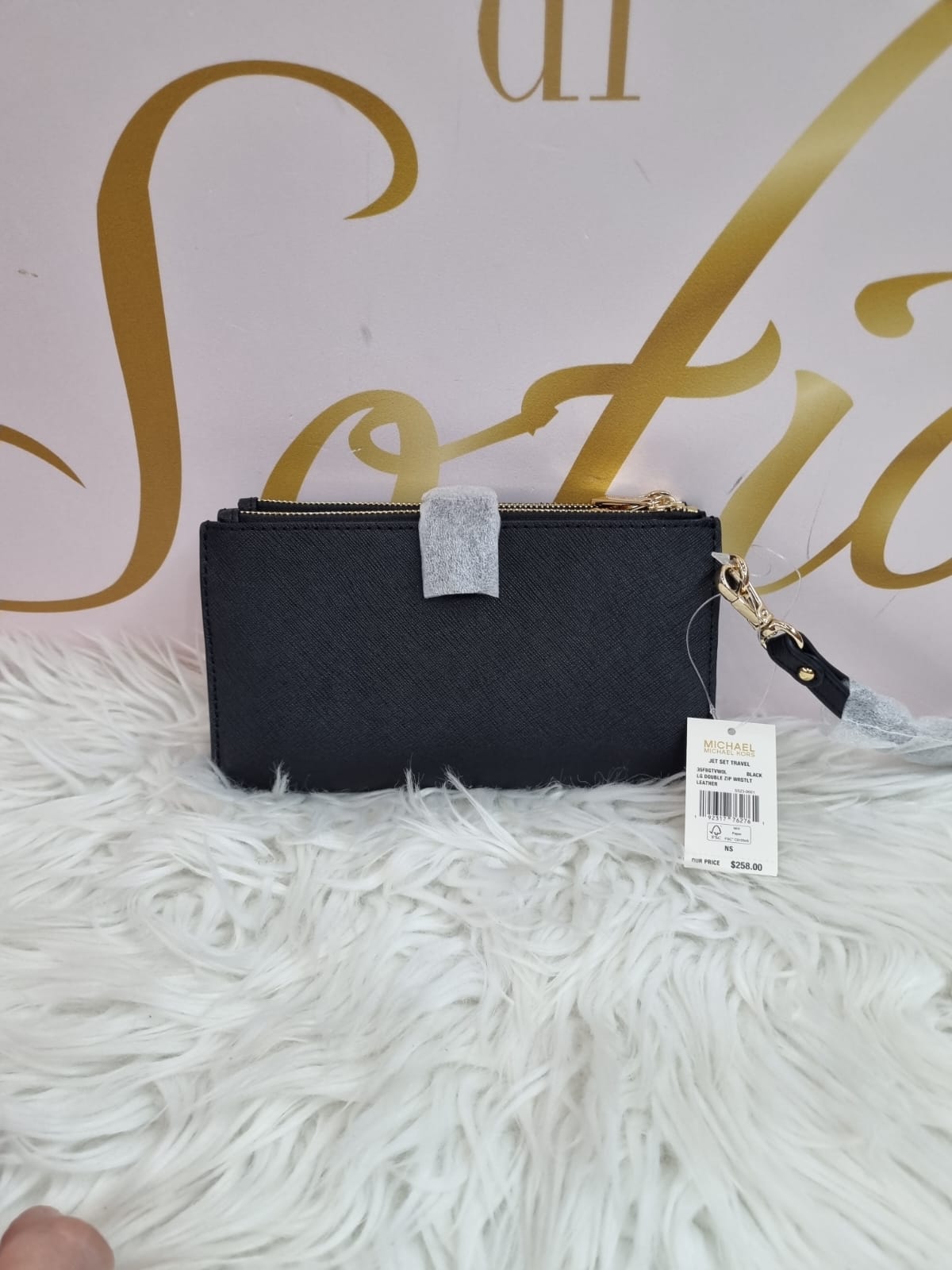 Portafoglio black MK