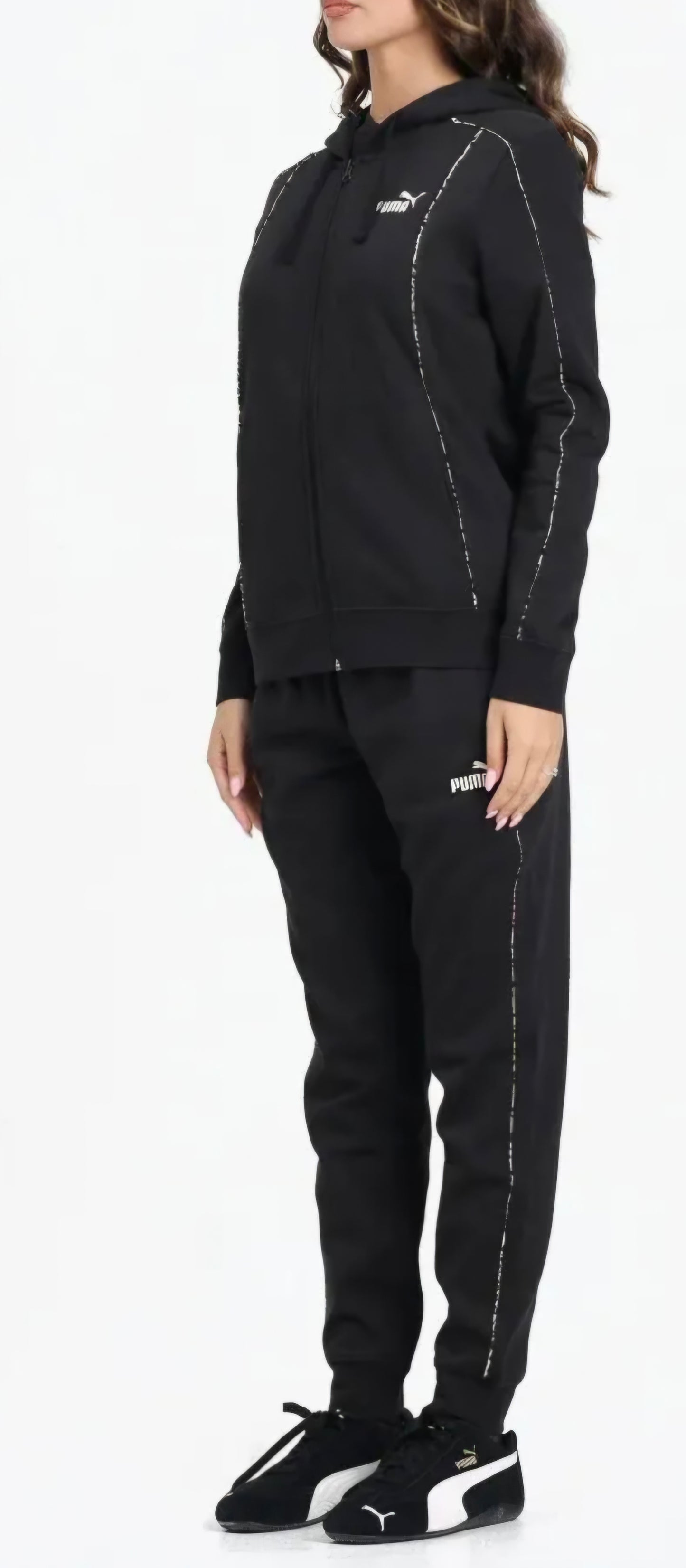 Tuta Puma animalier Nero