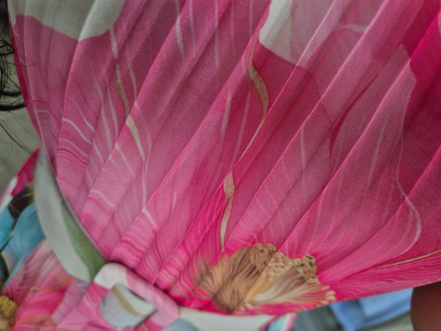 Abito Plisse fiori