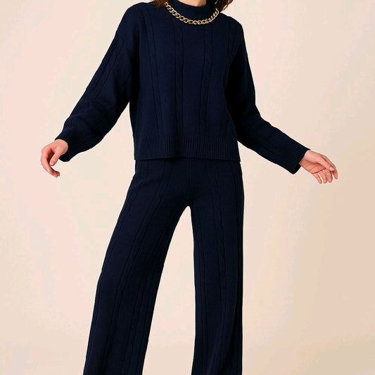 Coordinato Rosso di Sera Intreccio