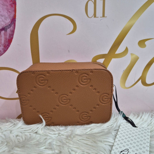 Gabriella camera bag cuoio
