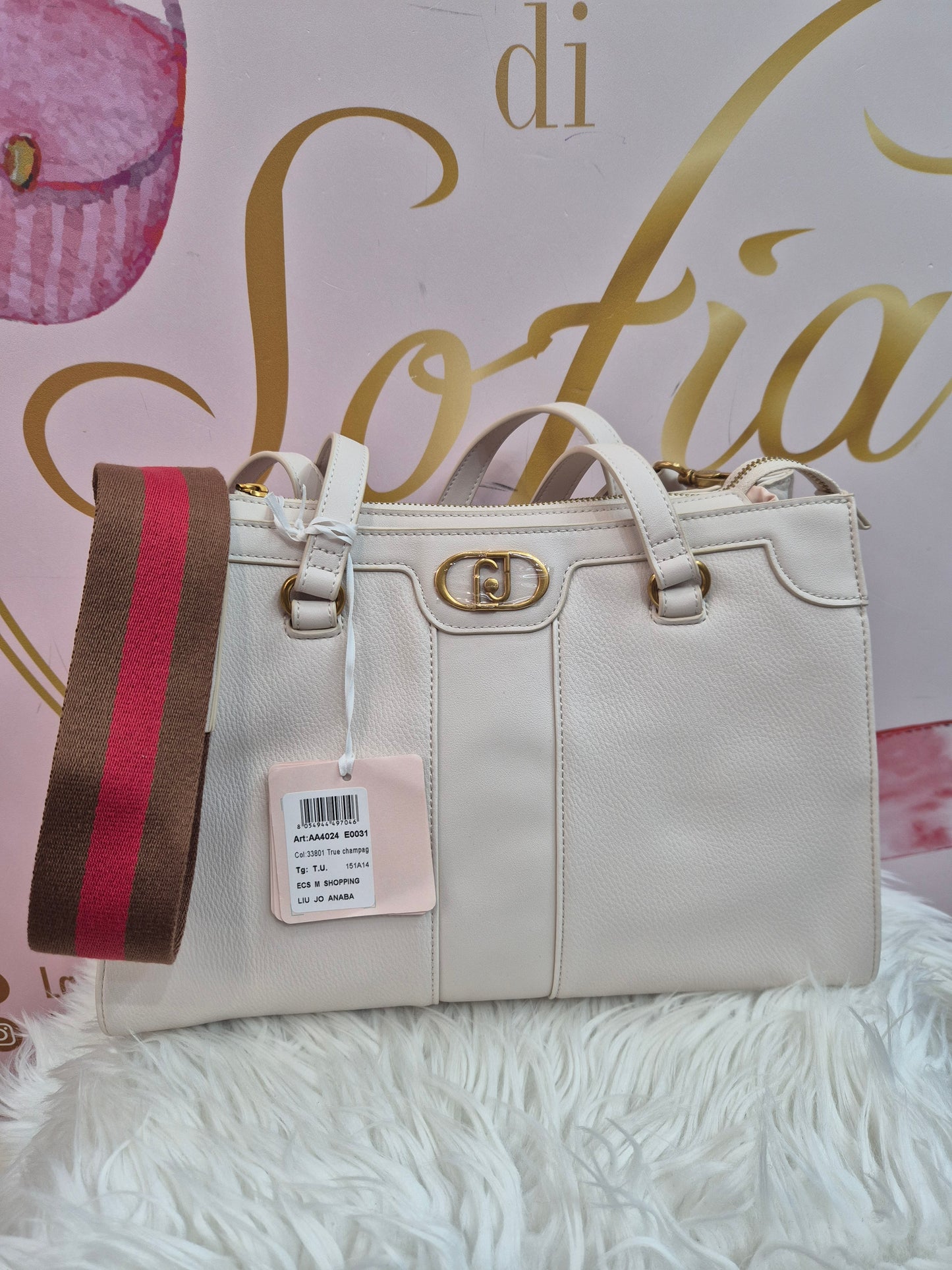 Shopper crema LiuJo