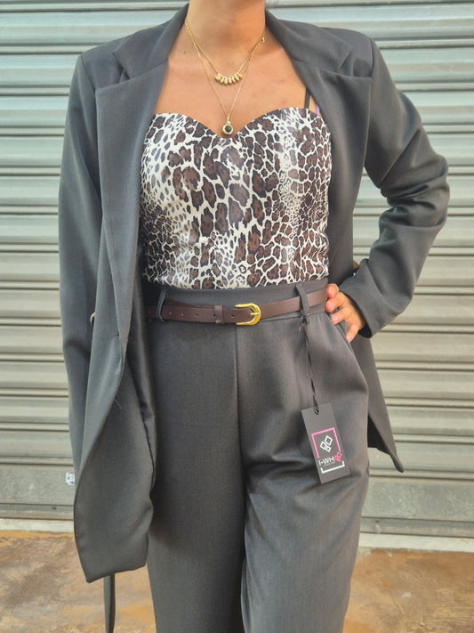 Sottoggiacca animalier