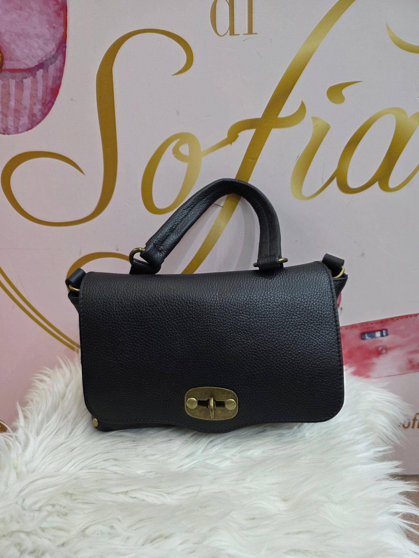 Postina Vera pelle lunghezza 25cm