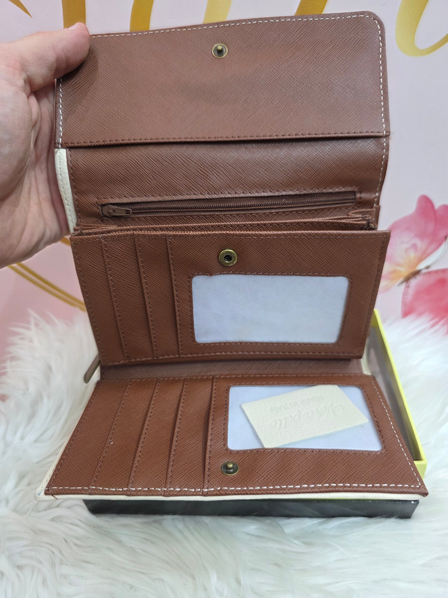 Portafoglio vera pelle