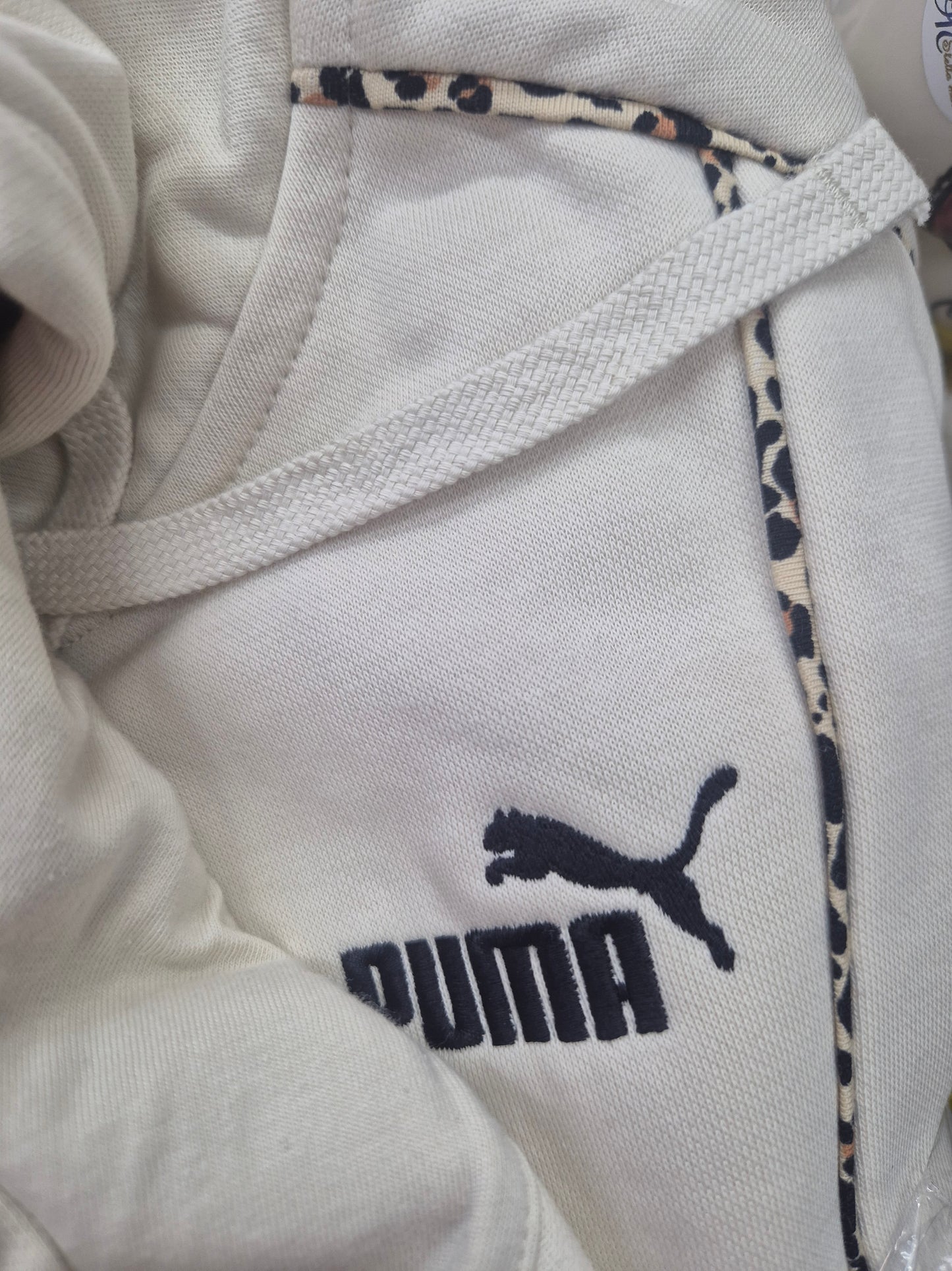 Tuta Puma animalier panna