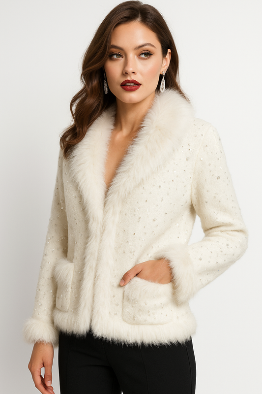 Ecopelliccia Glitter