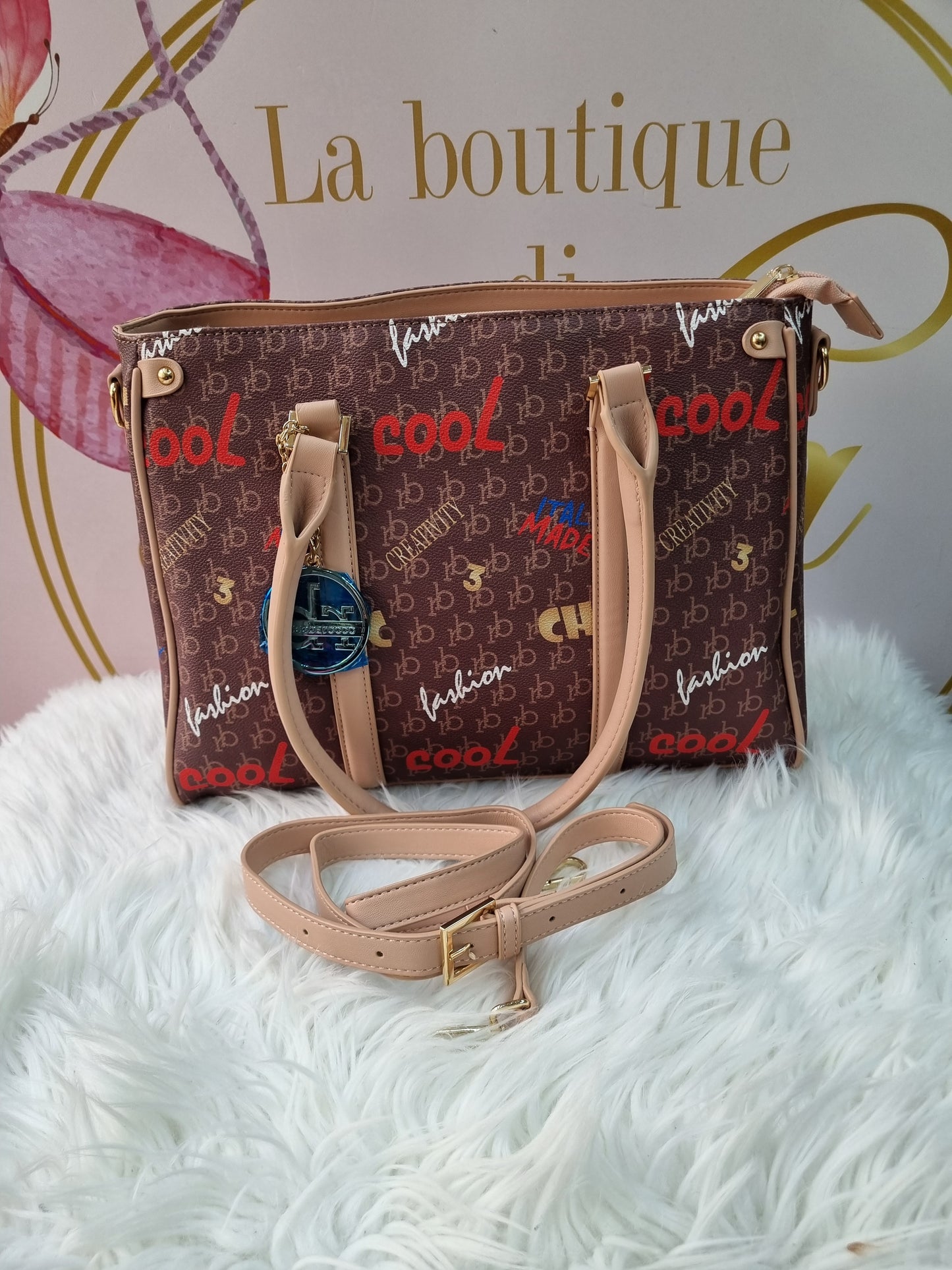 Borsa shopper più tracolla