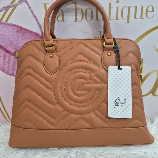 Gabriella bauletto rigido cuoio