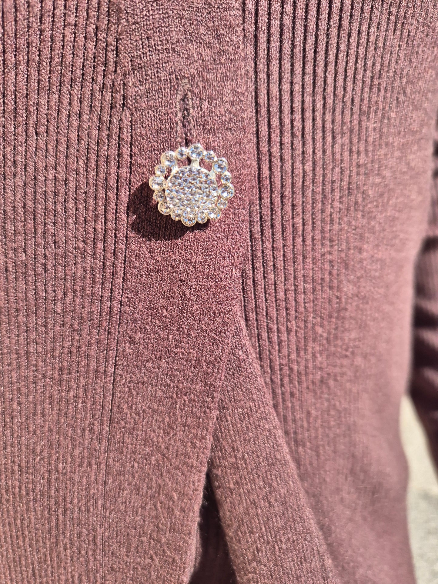 Set in lana abito + cardigan