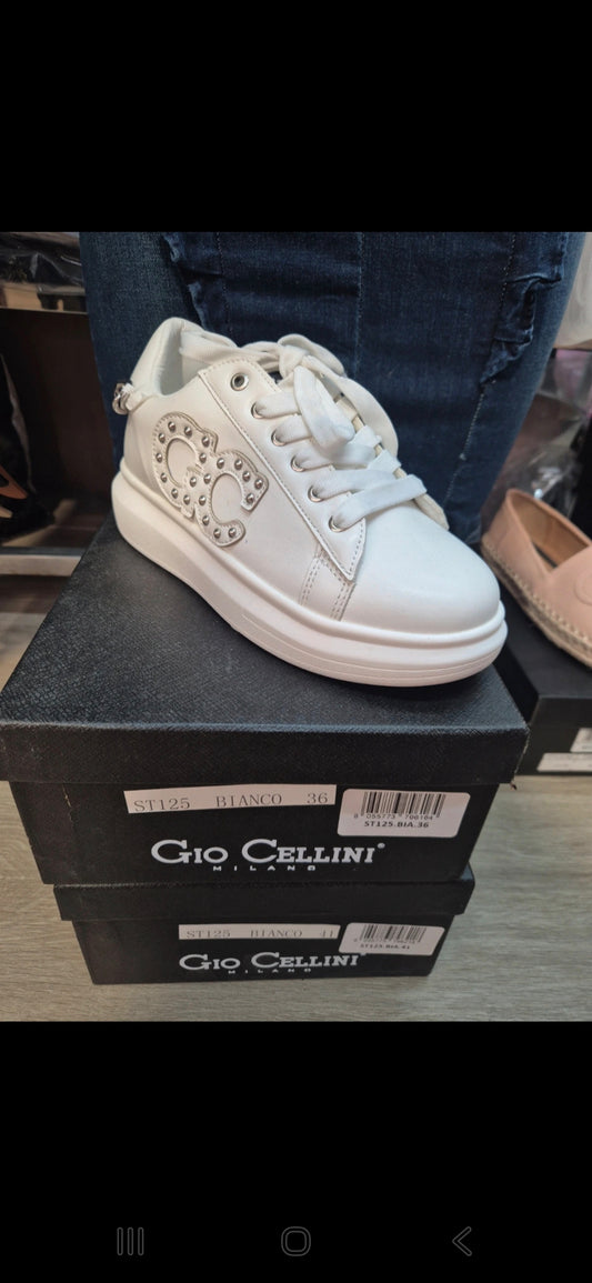SNEAKERS BIANCHE GIO CELLINI