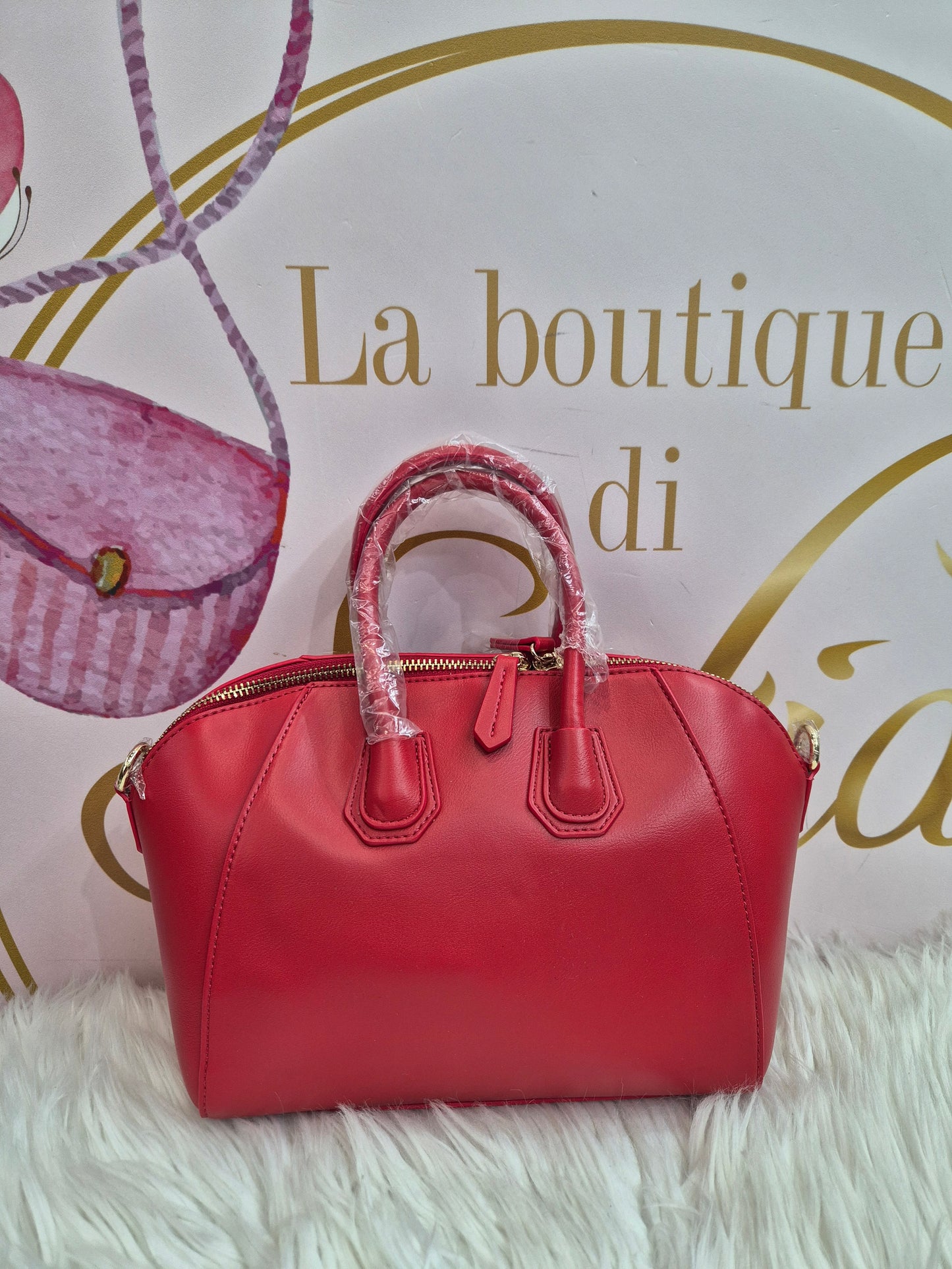 Bauletto Twin rosso