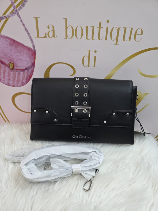 Tracolla con fibra nera gio