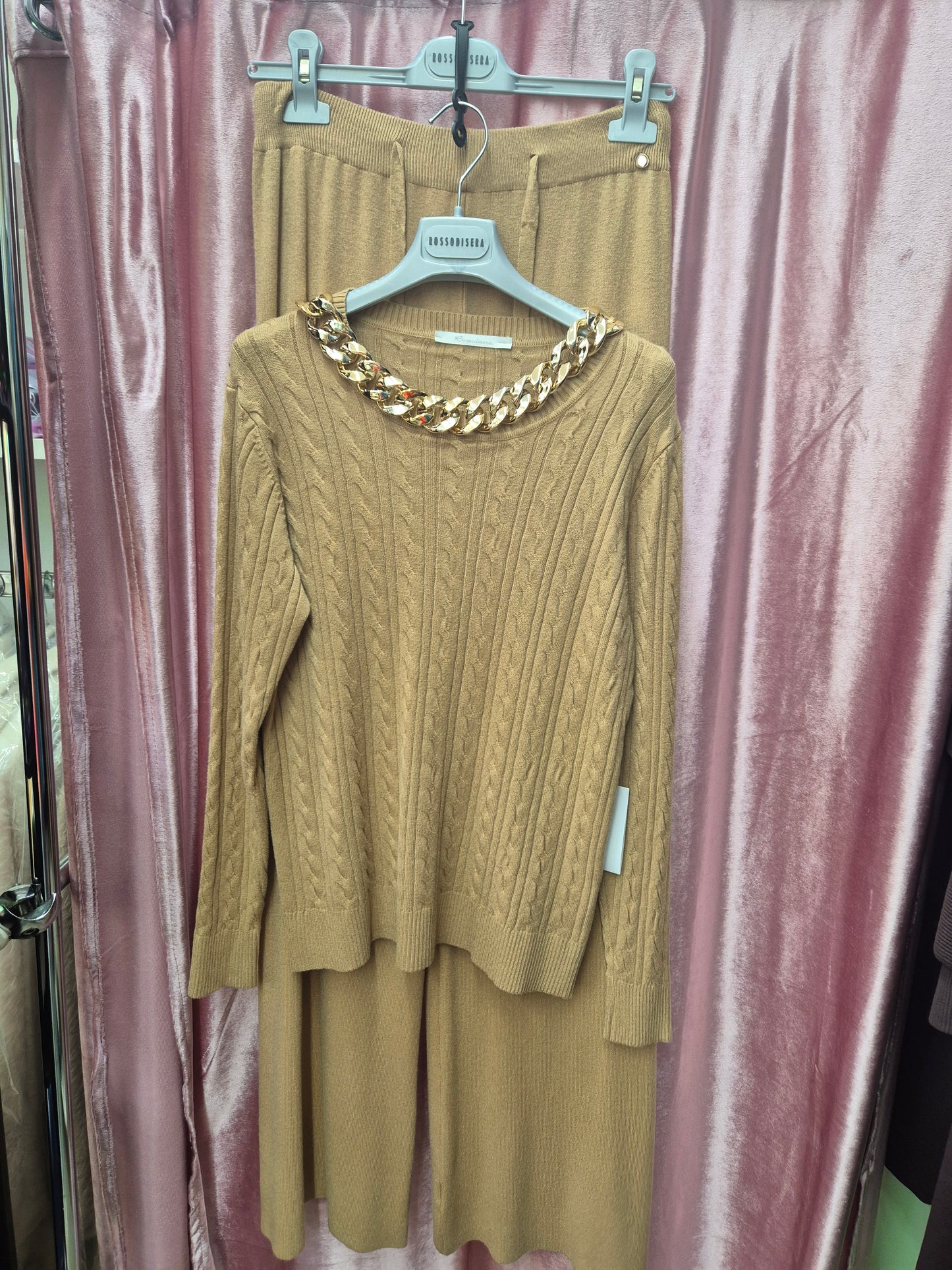 Coordinato treccia