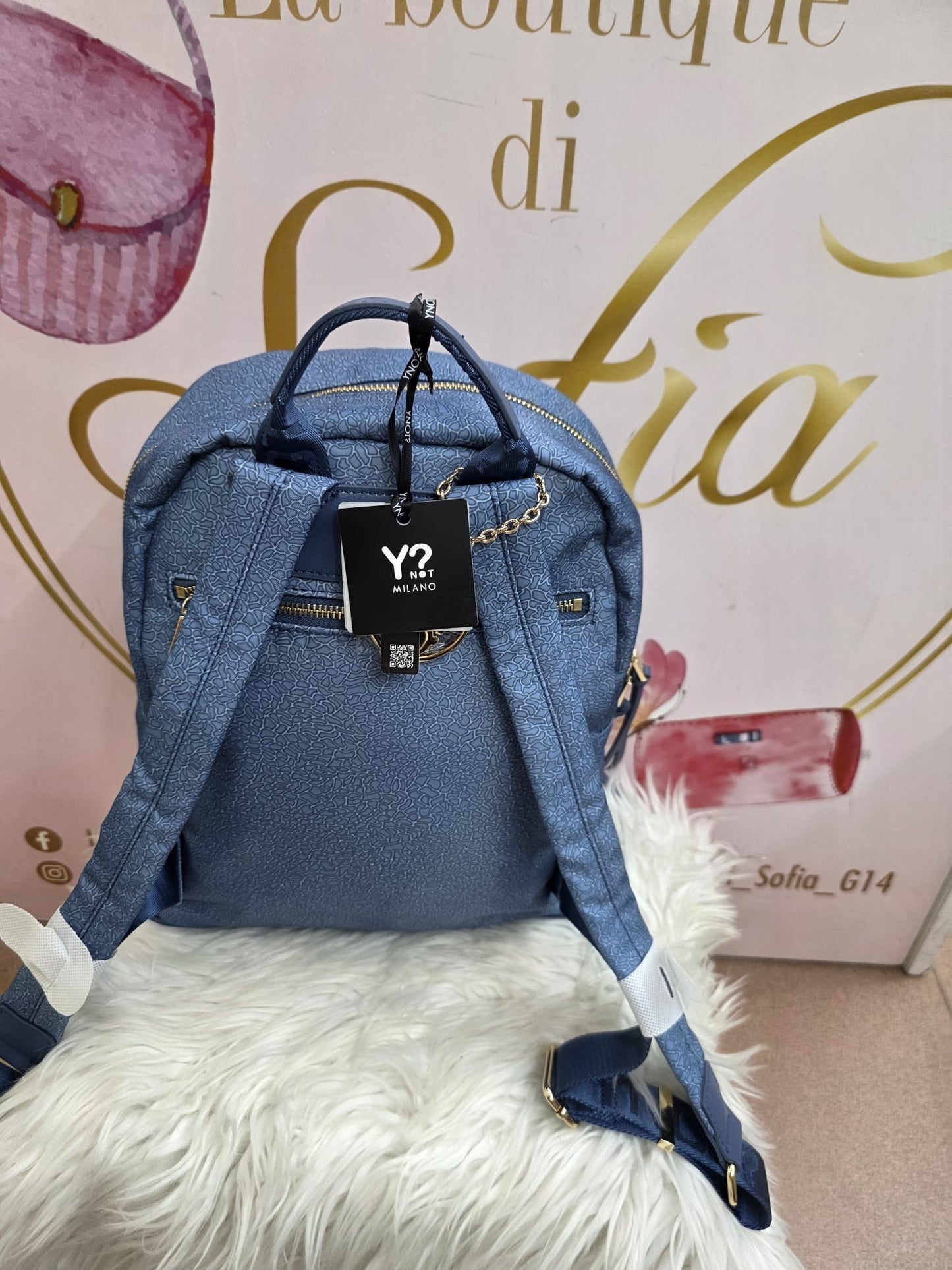 Zaino grande ynot blu