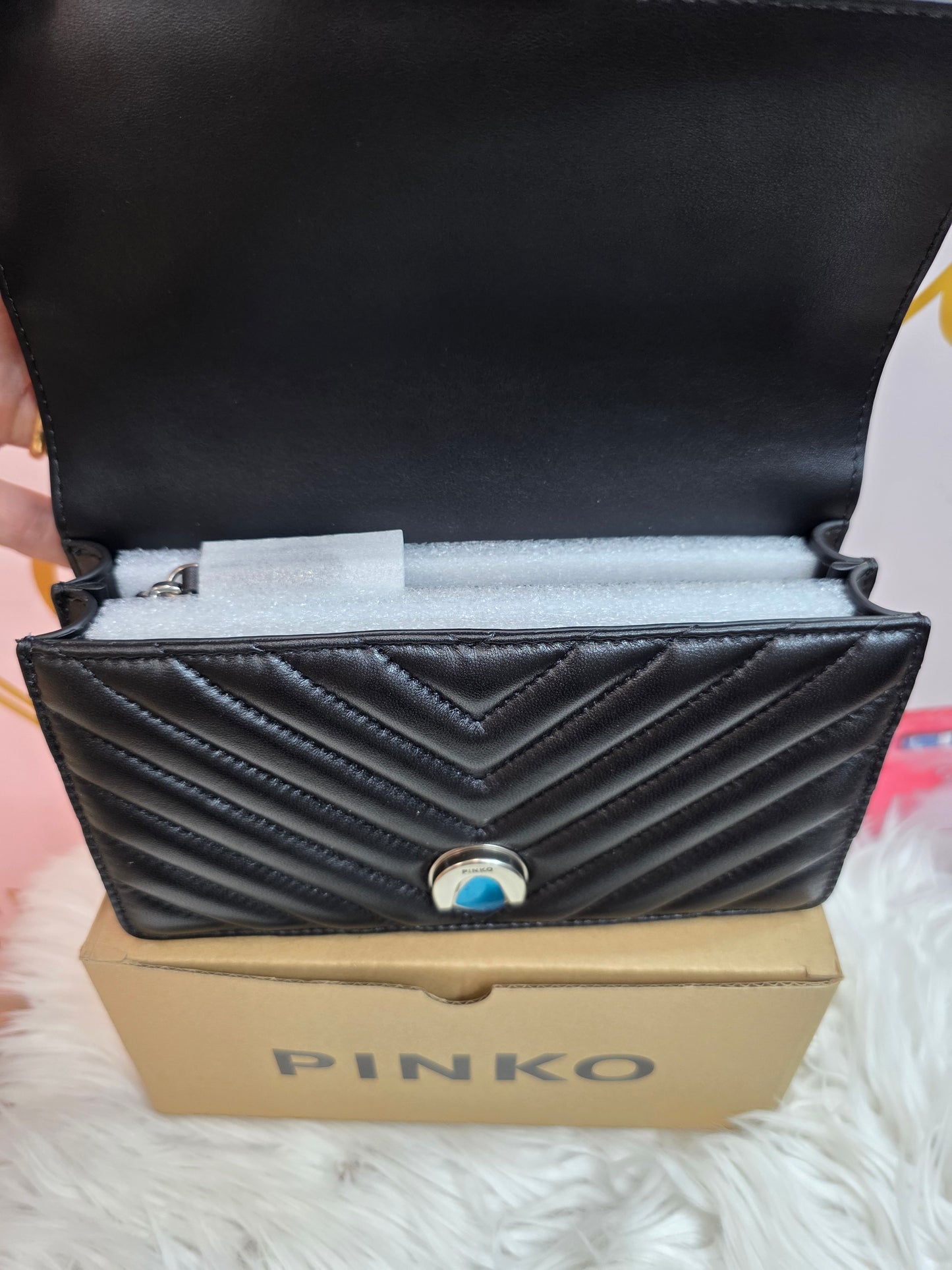 Pinko classic mini chevron