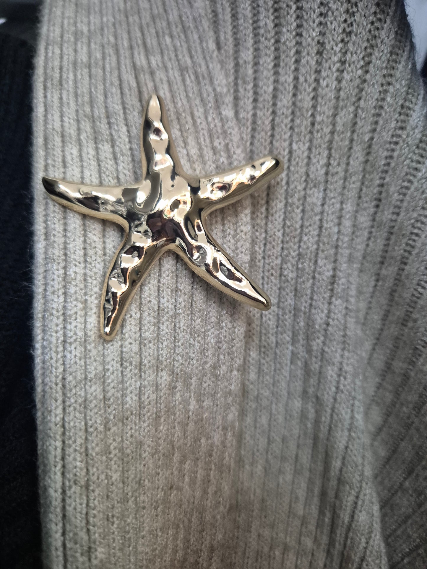 Cardigan lungo costine