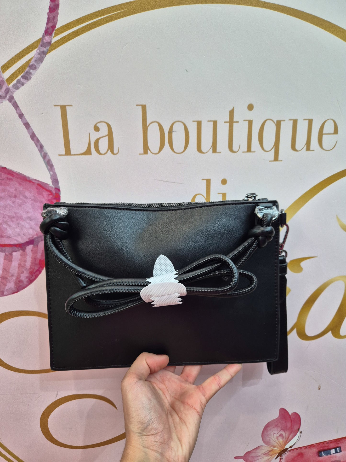 Pochette Twin nera