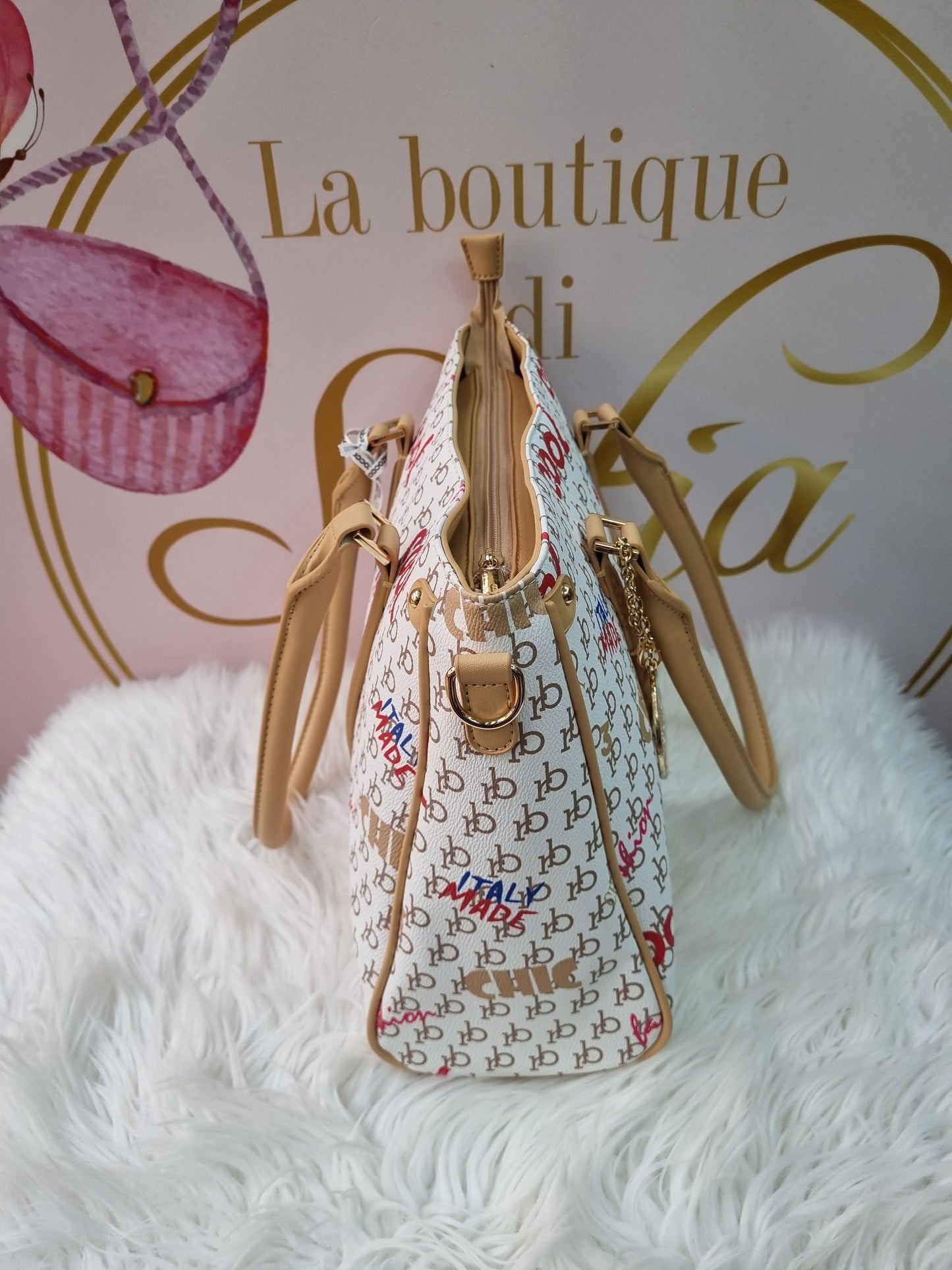 Borsa shopper e tracolla