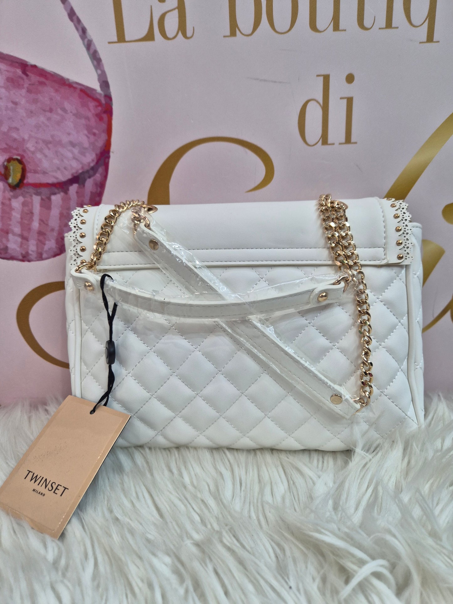 Tracolla Bianca Twin