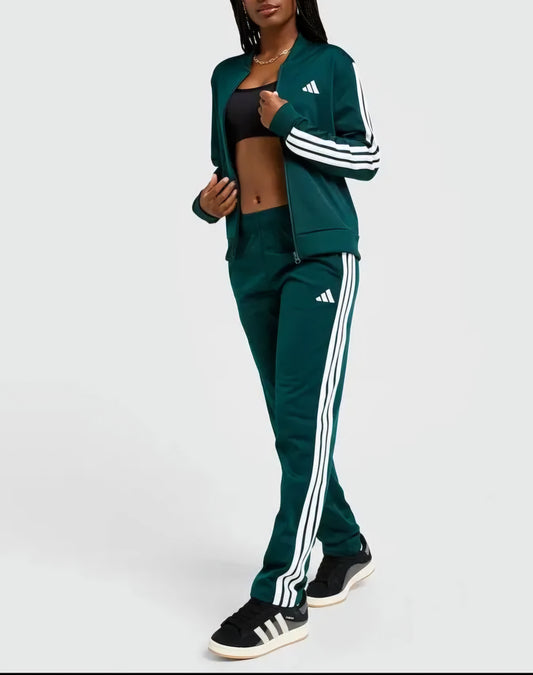 Tuta Adidas Verde Petrolio