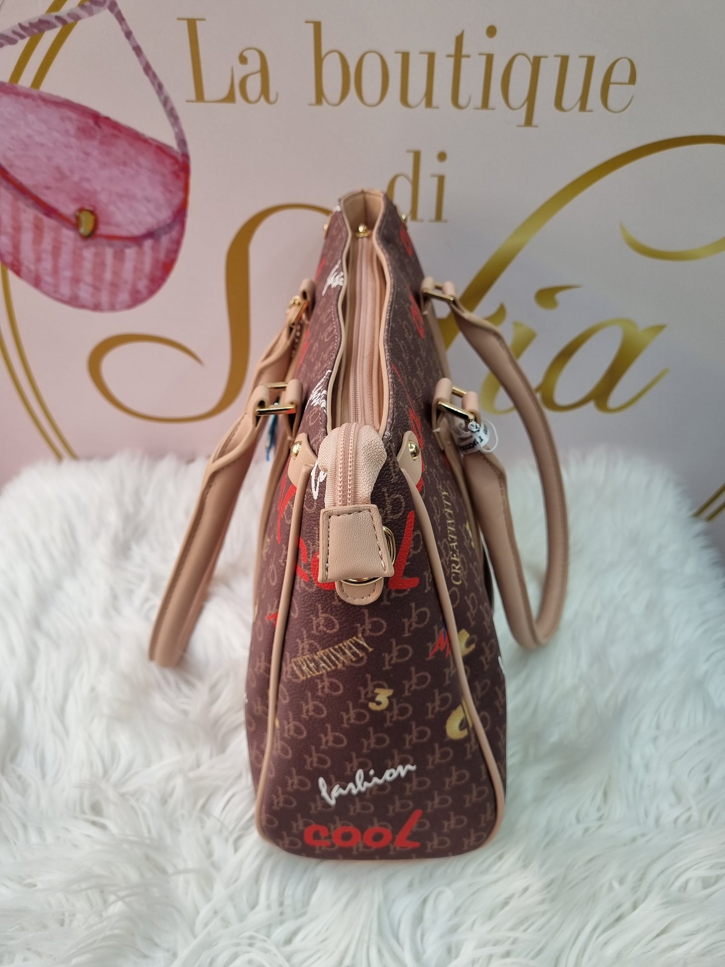 Borsa shopper più tracolla