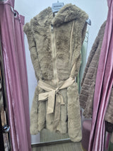 Gilet eco pelliccia