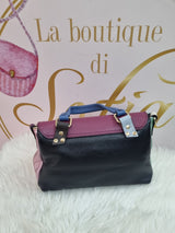 Borsa modello postina in pelle