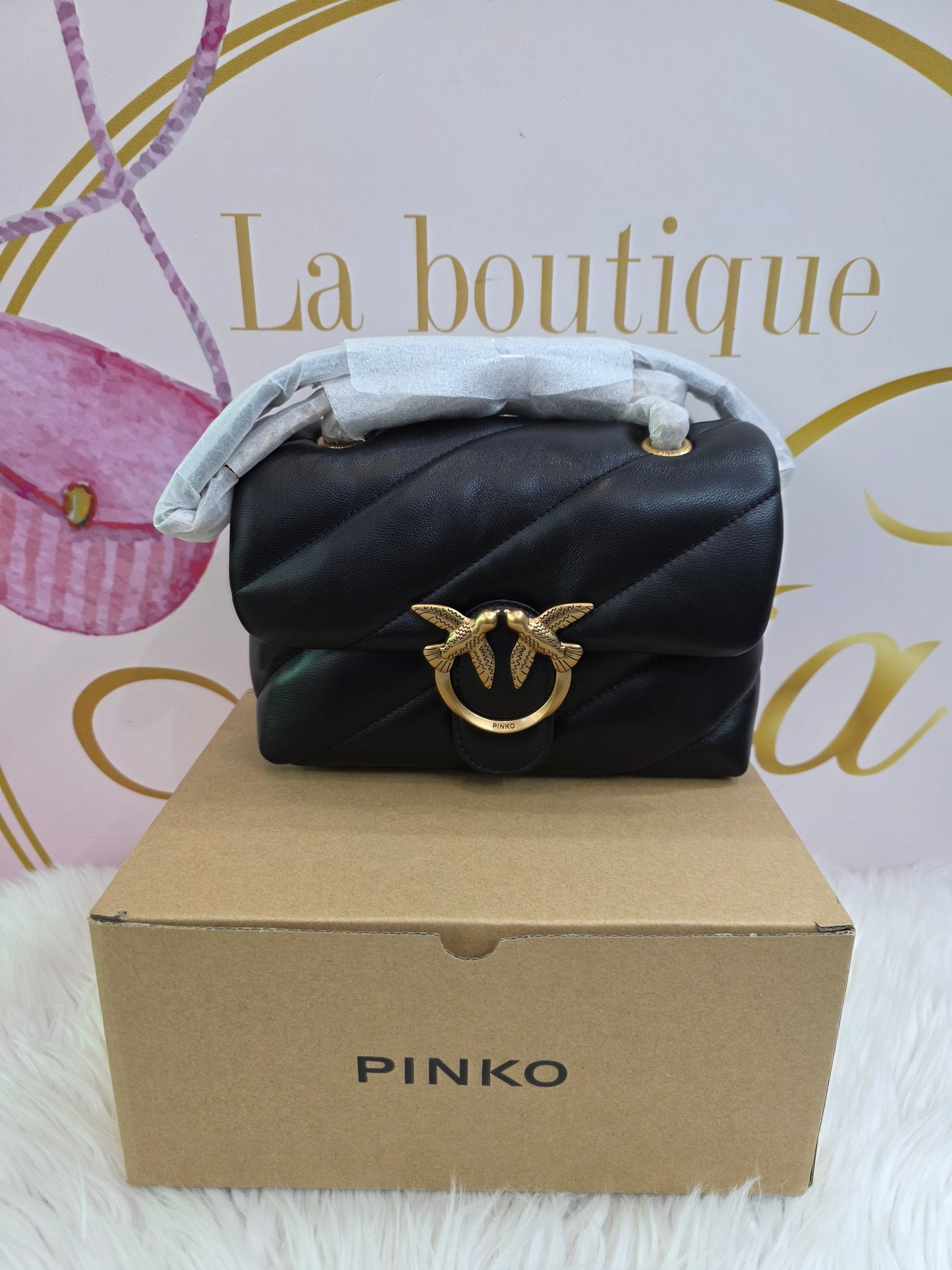 Mini puff pinko