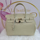 Borsa in pelle modello Birkin