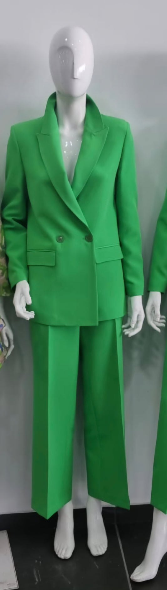 Tailleur verde