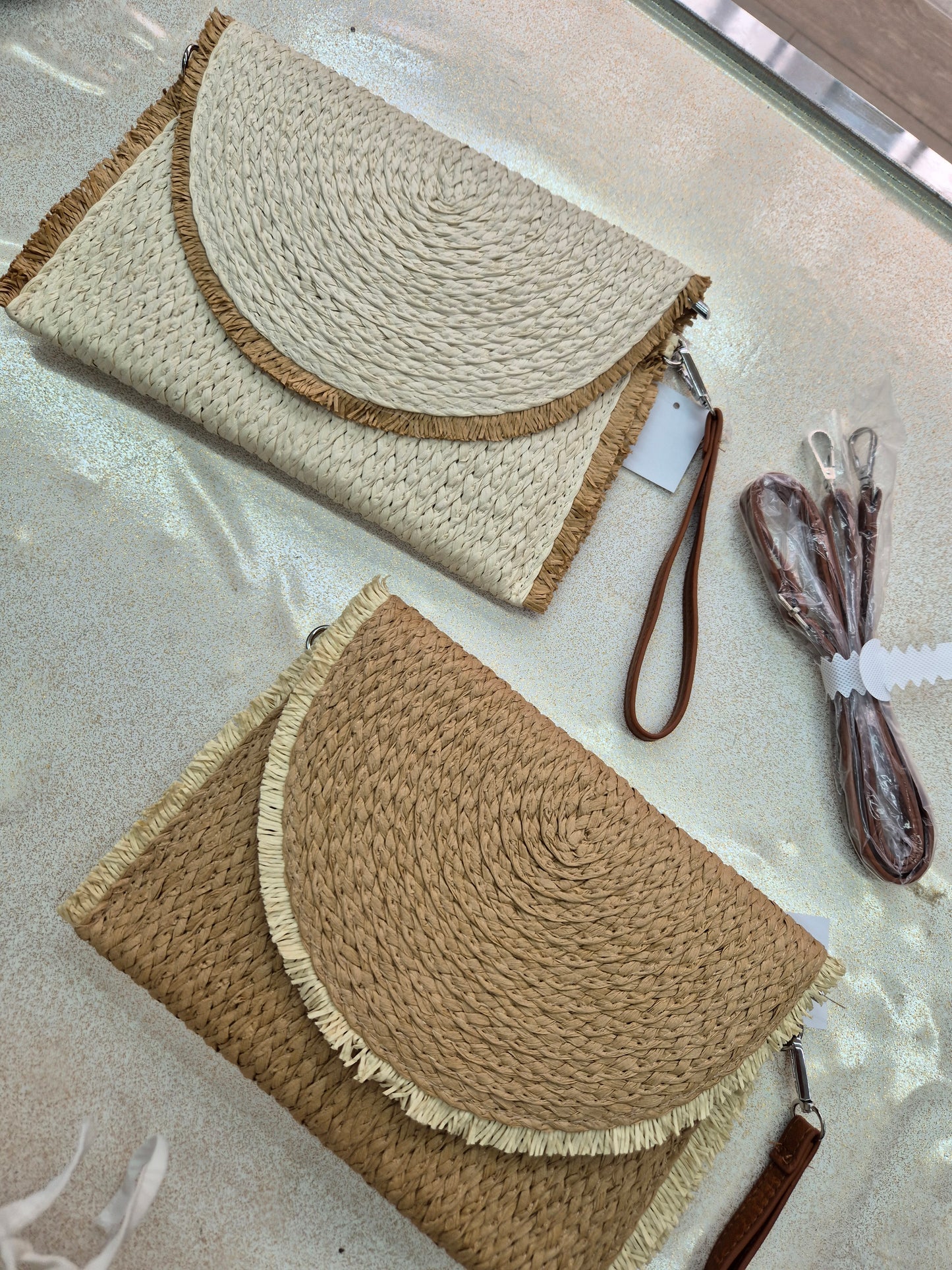 Pochette Rafia