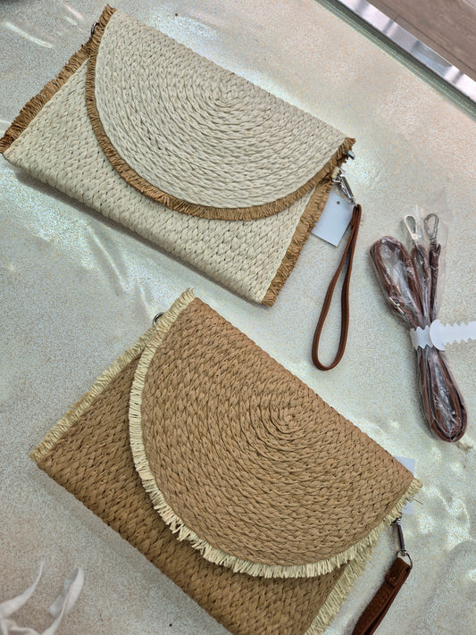 Pochette Rafia