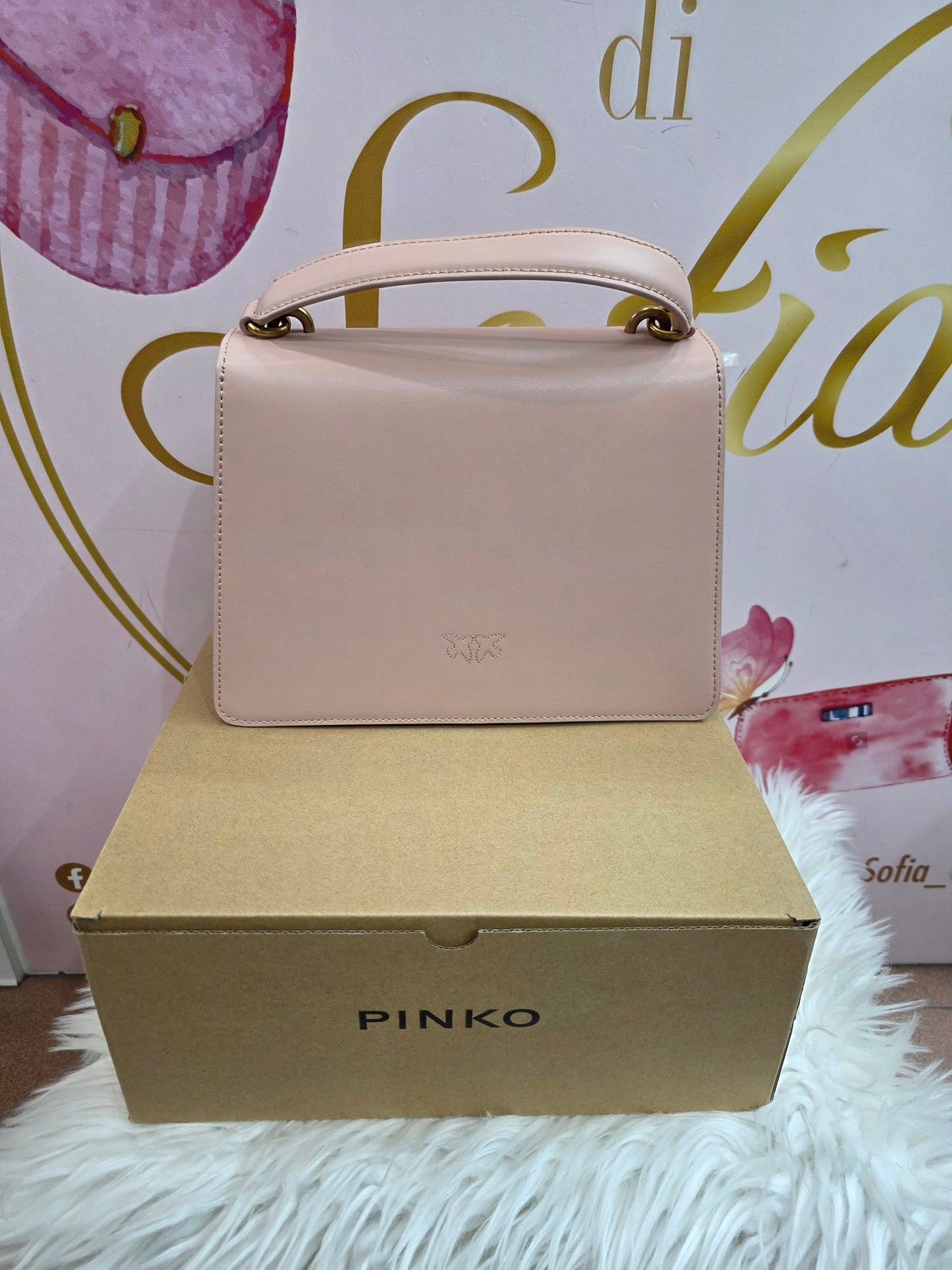 Love one top handle classic light pinko