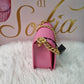 Borsa con tracolla con catena